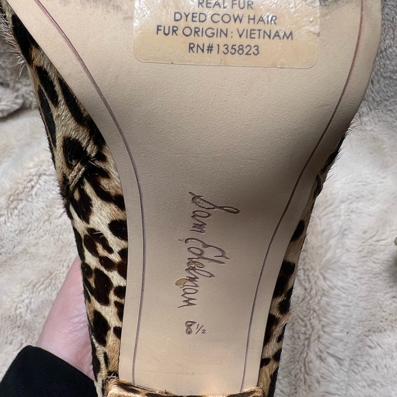 Sam Edelman Size 8.5 Cow Hair On Hide Pull On Chelsea Boots - Picture 9 of 10